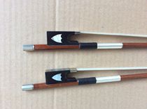 Violin high-grade bow Advanced violin bow 4 4 Brazilian wood violin bow (all silver pieces