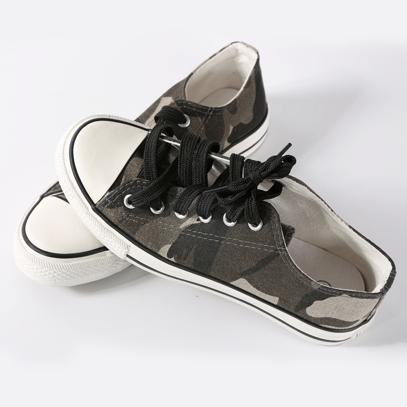 Mens High Top Canvas Army Work Shoes Training Camouflage Liberation Comfy Casual