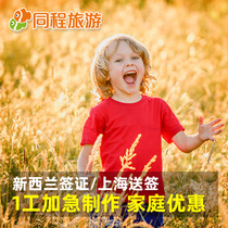 [sent to Shanghai] Q 529 New Zealand Visa individual tourist visa families