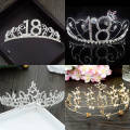 18-year-old adult gift crown female 18-year-old net celebrity birthday gift Mori King Princess headdress girl gift super fairy