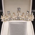 Children's crown tiara princess little girl crown performance hair accessories birthday catwalk hair band banquet children students