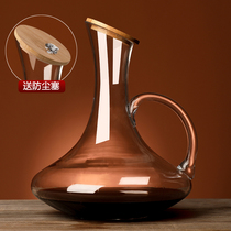 Decanter crystal glass personality DECANTER SET luxury wine separator red wine bottle domestic European style