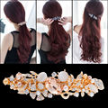 Hairpin one word clip, water drill clip headdress, mother's elegant hairpin, adult female large horsetail clip, horizontal clip hair ornament