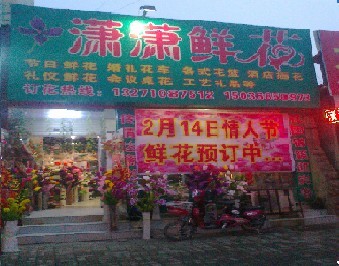 潇潇花艺是正品吗淘宝店