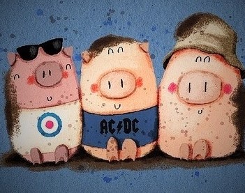 三只小猪玩具