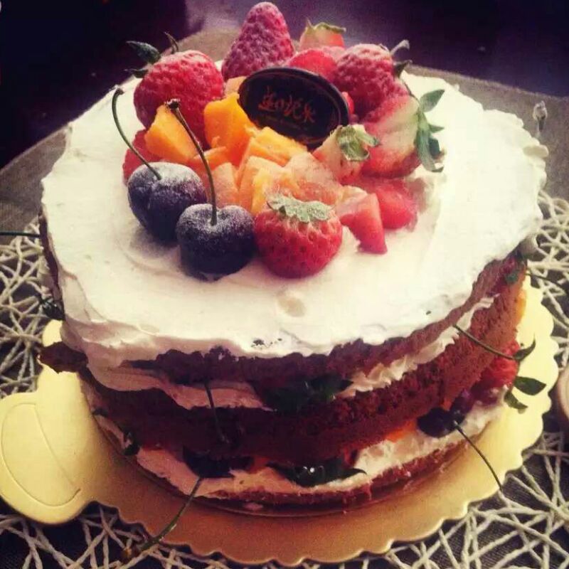 海纳私家水果蛋糕