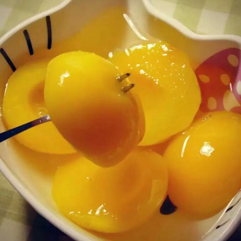 安徽特产黄桃水果罐头