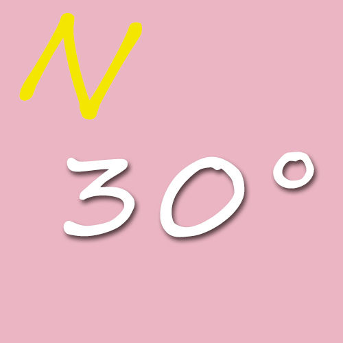 N30度