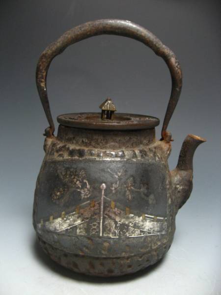 【听壶轩】--日本老铁壶及茶道具