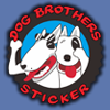狗哥贴纸 dog brother sticker