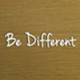 Be Differ