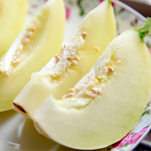 陕西特产阎良白甜瓜新鲜哈密脆瓜水果白香瓜4斤包邮11 新品上架