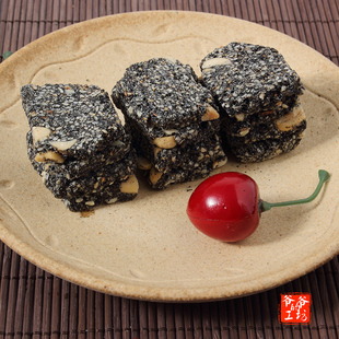 农家 纯手工 无蔗糖无添加剂 小时候的味道 妈妈做的麦芽糖芝麻片