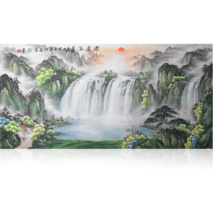 会流动的山水图分享展示