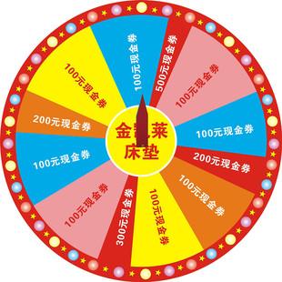 第三代抽奖转盘 幸运大转盘 摇奖转盘 壁挂式转盘 diy转盘 摇奖机