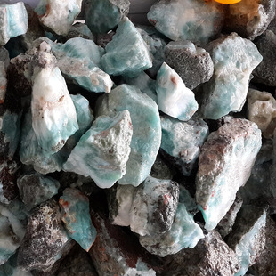 新创汇 多米尼加海纹石 拉利玛 原石 海纹石原料 新品上架