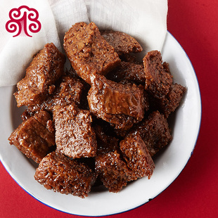 上海梅林四鲜烤麸罐头198g罐装蜜汁烤麸面筋即食便携美味食品 新品