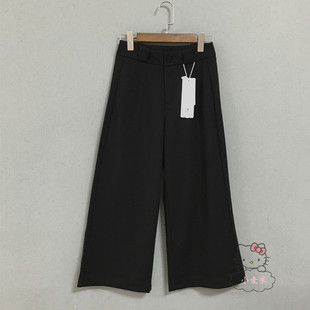 杭派依秀 阔腿裤8858-1 休闲时尚女裤九分裤 品质女裤大裤脚 正品