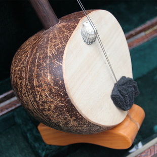 广东椰胡 广东音乐 粤剧专用椰胡  酸枝木柄花椰胡 专业高档椰胡 新品