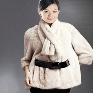 玛丽飞尔贵夫人皮草貂皮大衣女款进口整貂外套明星范冰冰同款水貂