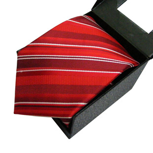 男士正装商务领带 9cm结婚新郎英伦风韩版领带礼盒装d2008 七匹狼