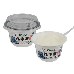九牛寨老酸奶 百素珍牛奶乳酸菌制品 山西特产 厂家直销180*12碗 新品