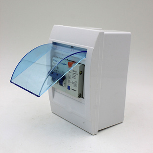 dz47 dz47le 空开漏电防水盒 塑料 透明 室外防雨罩 2-4位 新品上架