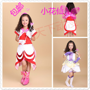 小花仙夏安安变身套装之茶花套装cos服和日常服儿童新款上市包邮 新品
