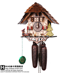 欧洲手工 德国赫卡斯hekas黑森林布谷鸟钟咕咕钟888/8ex 包邮 新品