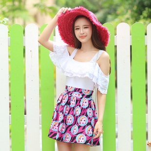 包邮新款水格格连体泳衣泳装美丽可爱女人最爱情人礼品16027漂亮 新品