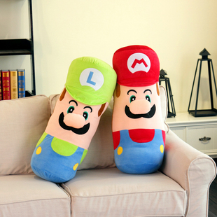 经典玛丽大号圆柱形抱枕午睡枕创意卡通长形靠垫男女生日礼物 新品