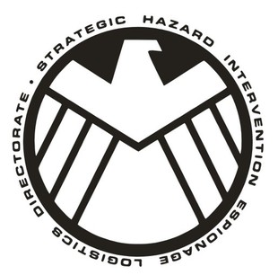 定制车贴车标设计拉花汽车个性搞笑反光贴纸 影视 美剧神盾局 新品