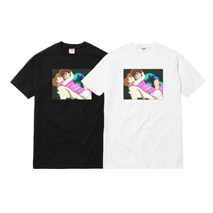 supreme x toshio maeda前田俊夫overfiend date tee 公园私会 新品