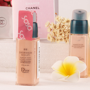 迪奥粉底液正品彩妆dior小样凝脂紧致粉底液20ml香港代购小样包邮