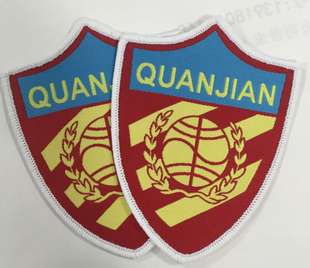 2016中国足球中甲天津权健队徽 权健机绣胸章天津权健标志 队标 新品