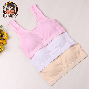 儿童内衣 女大童发育期宽肩带胸罩少女中学生文胸 女童吊带小背心