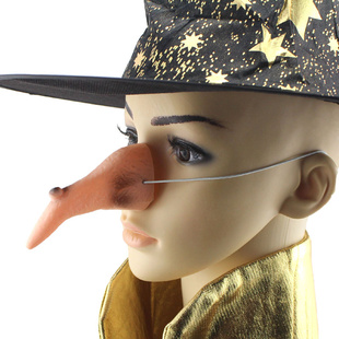 新奇特愚人节万圣节整人玩具整蛊玩具 巫婆长鼻子 女巫鼻子巫婆鼻