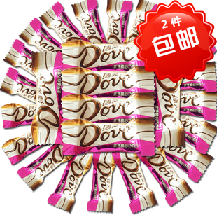 德芙巧克力麦芽脆心500g散装散糖婚庆零食喜糖糖果 2斤特价包邮 新品