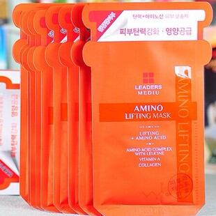韩国正品特价 leaders丽得姿mediu美蒂尤提拉紧致面膜 抗皱最新版