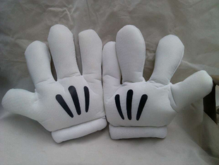 迪士尼disney米老鼠手套 米奇手套●舞会party节日cos必备 新品上架