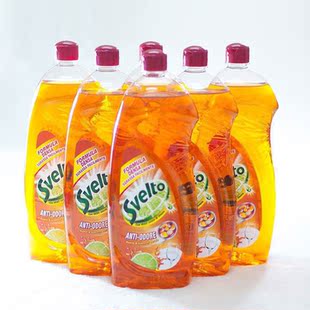 意大利代购正品svelto超浓缩快速去油 不伤手柠檬汁洗洁精1000ml 新品
