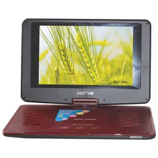 正品sast/先科gt152816寸移动dvd小电视 高清数字屏evd带rmvb 新品