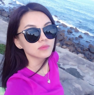 许晴李湘同款方脸适合的墨镜女李小璐exo张翰hm灰蚂蚁潮女太阳镜 新品