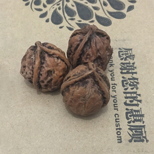 三棱文玩核桃 三棱核桃串 把玩核桃 多棱核桃 异形核桃 玩物核桃 新品