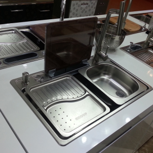 正品高尔丹大单槽groop专卖进口304#不锈钢水槽单槽cn8863 新品上架