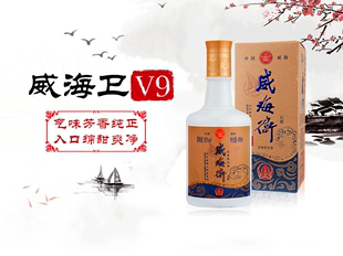 威海卫白酒 威海卫v9 威海卫烧锅 白酒 礼品 春节送礼 威海特产 新品