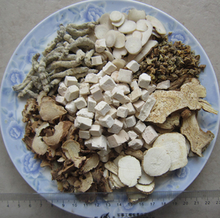纯中药七子白粉 美白祛斑 白芍白术白芷白蒺藜白僵蚕白茯苓白蔹!