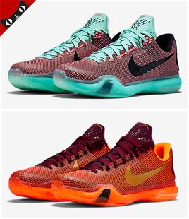 虎扑认证 kobe zk10 科比10代篮球鞋 全明星科9 745334-808-676 新品