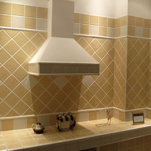 土黄色150规格亮光面仿古砖 瓷砖 墙砖 地砖 厨房卫生间 地中海 新品