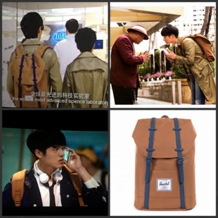 美国代购正品herschel supply 男女双肩包 唐人街探案 刘昊然背包